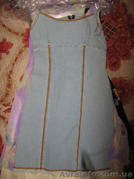 Сарафан дитячий джинсовий  - <ro>Изображение</ro><ru>Изображение</ru> #1, <ru>Объявление</ru> #58365