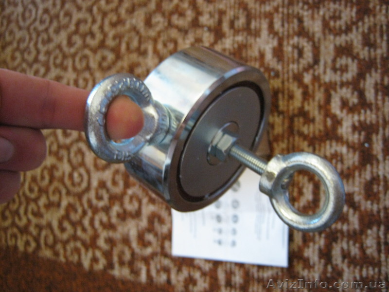 двухсторонний поисковый магнит F400 - <ro>Изображение</ro><ru>Изображение</ru> #1, <ru>Объявление</ru> #110405