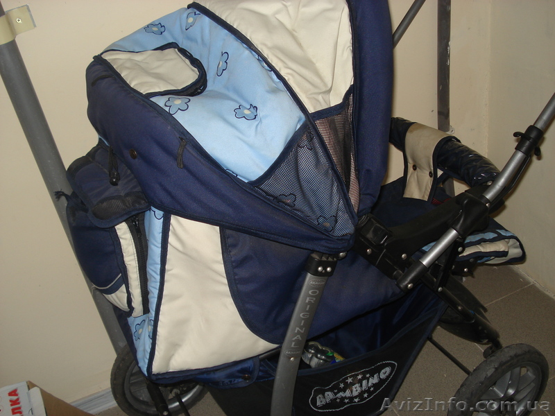 Коляска детская " Бамбино " - <ro>Изображение</ro><ru>Изображение</ru> #1, <ru>Объявление</ru> #490260