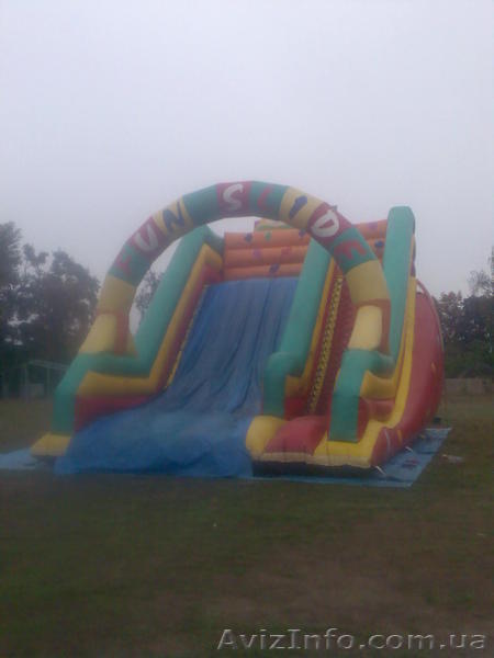 Продам батут горка Б\У дешево срочно - <ro>Изображение</ro><ru>Изображение</ru> #1, <ru>Объявление</ru> #599203