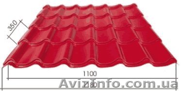 Металлочерепица и комплектующие по цене производителя - <ro>Изображение</ro><ru>Изображение</ru> #1, <ru>Объявление</ru> #589703