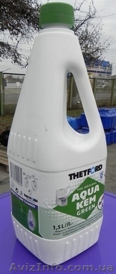 Реагент для домашнього біотуалету  "AquaKеmGreen",  1.5л  - <ro>Изображение</ro><ru>Изображение</ru> #1, <ru>Объявление</ru> #623763