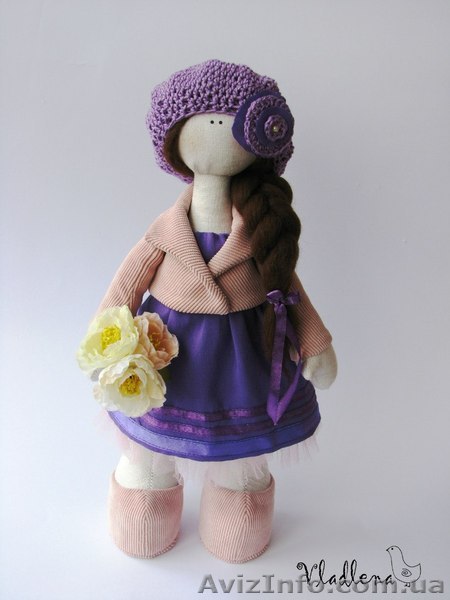 Текстильная кукла ручной работы - <ro>Изображение</ro><ru>Изображение</ru> #1, <ru>Объявление</ru> #619628