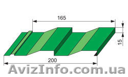 Сайдин металлический по низкой цене и длине заказчика - <ro>Изображение</ro><ru>Изображение</ru> #1, <ru>Объявление</ru> #686068