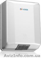 LOSDI Испания CS-240-X Сушка для рук пластик белый 1300Вт - <ro>Изображение</ro><ru>Изображение</ru> #1, <ru>Объявление</ru> #847671