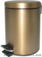 T-Y0106C Корзина нерж.матов.(медь) 7л с педалью  - <ro>Изображение</ro><ru>Изображение</ru> #1, <ru>Объявление</ru> #847697