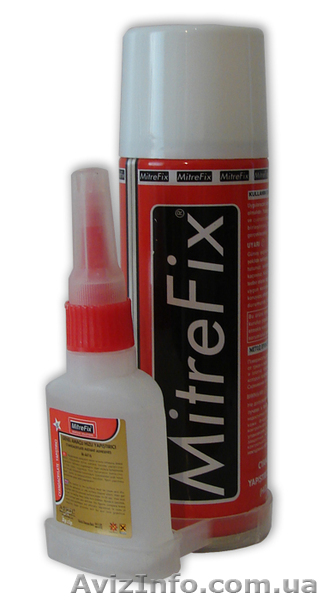 Двухкомпонентный цианокрилатный клей  для мдф MitreFix - <ro>Изображение</ro><ru>Изображение</ru> #1, <ru>Объявление</ru> #845781