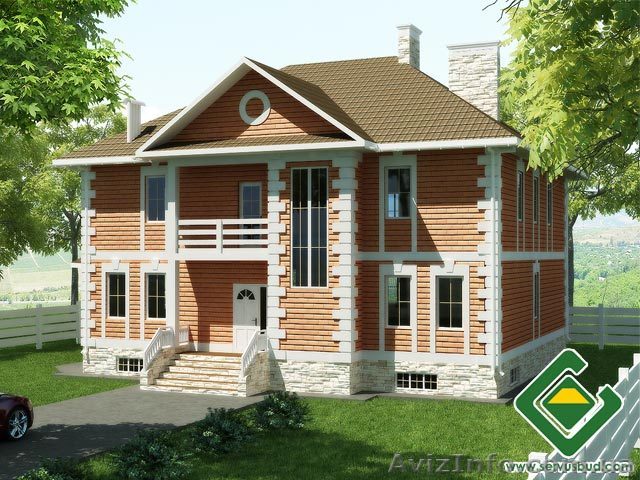 Строительство панельно-каркасных домов под ключ (СИП-панели) 282,94 м2 - <ro>Изображение</ro><ru>Изображение</ru> #1, <ru>Объявление</ru> #994411