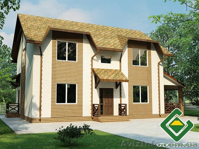 Строительство панельно-каркасных домов под ключ (СИП-панели) 156,55 м2 - <ro>Изображение</ro><ru>Изображение</ru> #1, <ru>Объявление</ru> #994435