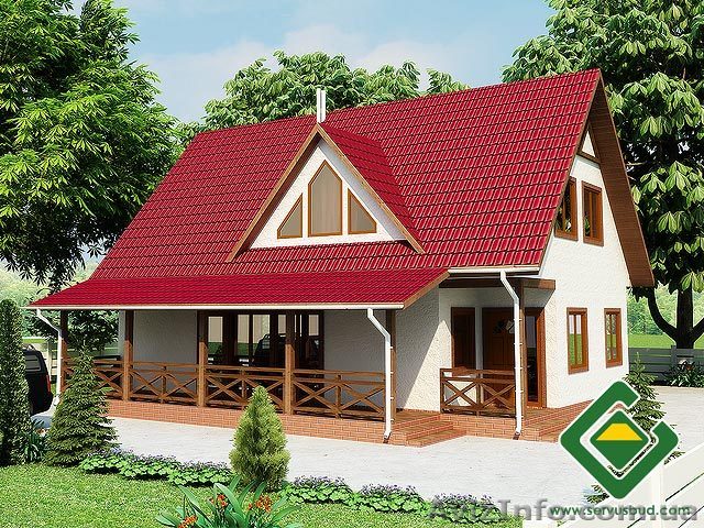 Строительство панельно-каркасных домов под ключ (СИП-панели) 154,64 м2 - <ro>Изображение</ro><ru>Изображение</ru> #1, <ru>Объявление</ru> #994437