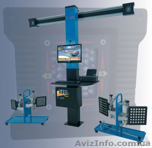 Стенд развал схождение 3-D HPA C800 - <ro>Изображение</ro><ru>Изображение</ru> #1, <ru>Объявление</ru> #1180523