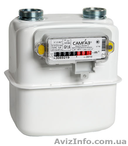 Счетчики газа Самгаз G 1.6 - <ro>Изображение</ro><ru>Изображение</ru> #1, <ru>Объявление</ru> #1444533