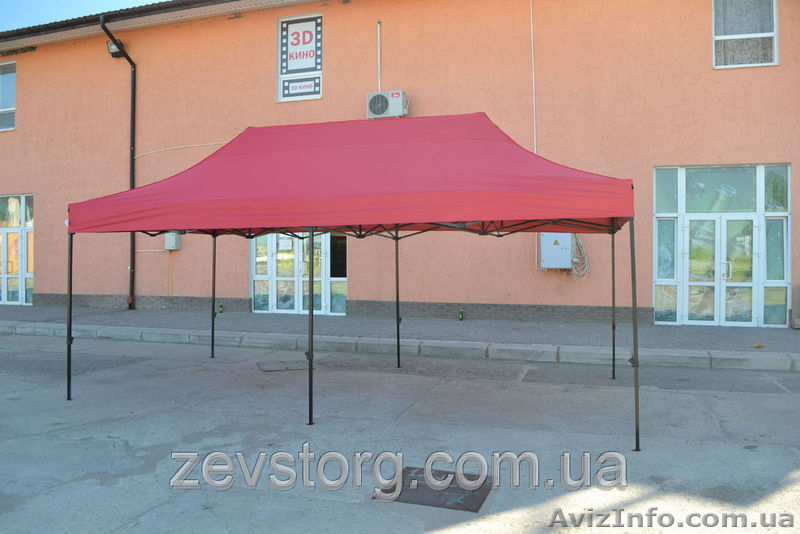 Шатры торговые 3x6м черный каркас, усиленный - <ro>Изображение</ro><ru>Изображение</ru> #1, <ru>Объявление</ru> #1454122