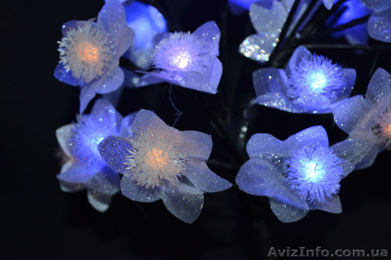 Новогодняя сакура желто-голубая - <ro>Изображение</ro><ru>Изображение</ru> #1, <ru>Объявление</ru> #1493544