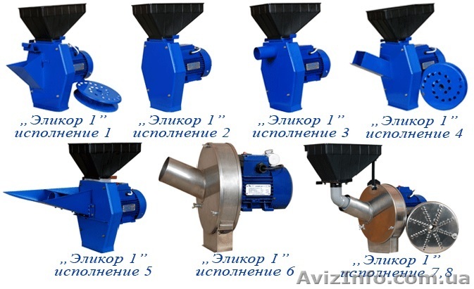 Надежные мощные зернодробилки - корморезки Эликор - <ro>Изображение</ro><ru>Изображение</ru> #1, <ru>Объявление</ru> #1577998