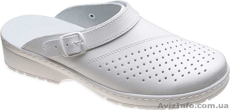 белые медицинские сабо на танкетке 07l - <ro>Изображение</ro><ru>Изображение</ru> #1, <ru>Объявление</ru> #38567