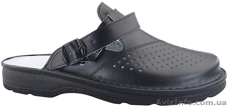 Черные сабо для поваров и медработников 09AM - <ro>Изображение</ro><ru>Изображение</ru> #1, <ru>Объявление</ru> #69210