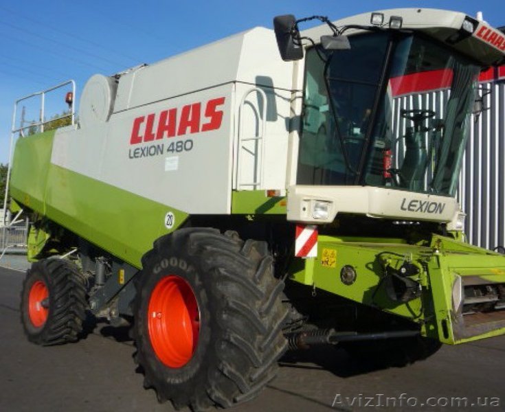 комбайн Claas Lexion 480  2002 г.в  нараб 2630 р. ч  - <ro>Изображение</ro><ru>Изображение</ru> #1, <ru>Объявление</ru> #1611328
