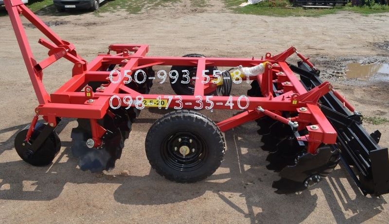 ПРИЦЕПНАЯ Борона БДП-2,5 (колеса расположенные в середине) усиленная - <ro>Изображение</ro><ru>Изображение</ru> #1, <ru>Объявление</ru> #1658248