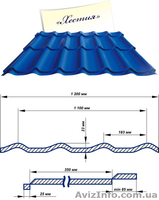 МЕТАЛЛОЧЕРЕПИЦА - ВОДОСТОК - САЙДИНГ  ОТ ЗАВОДА ПРОИЗВОДИТЕЛЯ. - <ro>Изображение</ro><ru>Изображение</ru> #1, <ru>Объявление</ru> #388466