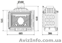 Каминная чугунная топка Kaw-Met W6 12 кВт - <ro>Изображение</ro><ru>Изображение</ru> #2, <ru>Объявление</ru> #850820
