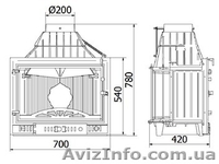 Каминная топка Kaw-Met W3 16 кВт - <ro>Изображение</ro><ru>Изображение</ru> #2, <ru>Объявление</ru> #851569