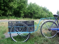 Продам прицеп к велосипеду не дорого - <ro>Изображение</ro><ru>Изображение</ru> #1, <ru>Объявление</ru> #895748