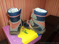 Продам осенние ботинки для мальчика фирмы B&G 26 р.  - <ro>Изображение</ro><ru>Изображение</ru> #2, <ru>Объявление</ru> #951947