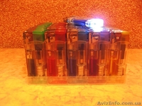 Продам зажигалки в ассортименте:пьезо,турбо,бархатная резина с фонариком - <ro>Изображение</ro><ru>Изображение</ru> #9, <ru>Объявление</ru> #993610