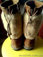 Унты женские. Материал: натуральная овчина, замш - <ro>Изображение</ro><ru>Изображение</ru> #2, <ru>Объявление</ru> #1011836