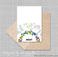 Открытки дизайнерские в крафт-конферте. - <ro>Изображение</ro><ru>Изображение</ru> #1, <ru>Объявление</ru> #1463171