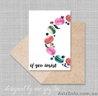 Открытки дизайнерские в крафт-конферте. - <ro>Изображение</ro><ru>Изображение</ru> #4, <ru>Объявление</ru> #1463171