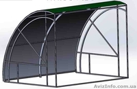 Изготовим Остановочный пункт "Ракушка" 3.0х1.8х2.4м - <ro>Изображение</ro><ru>Изображение</ru> #2, <ru>Объявление</ru> #1540728