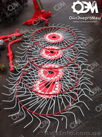 Грабли-ворошилки Солнышко на 4 кольца: - <ro>Изображение</ro><ru>Изображение</ru> #3, <ru>Объявление</ru> #1566534