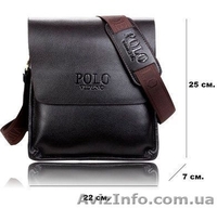Кожаная мужская сумка POLO. Чоловіча шкiряна сумка. - <ro>Изображение</ro><ru>Изображение</ru> #3, <ru>Объявление</ru> #1575452