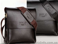 Кожаная мужская сумка POLO. Чоловіча шкiряна сумка. - <ro>Изображение</ro><ru>Изображение</ru> #2, <ru>Объявление</ru> #1575452