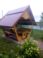 Беседка из дерева для дачи , колодец . - <ro>Изображение</ro><ru>Изображение</ru> #1, <ru>Объявление</ru> #1315204