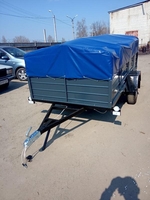 Легковой прицеп Днепр-200 на немецких рессорах - <ro>Изображение</ro><ru>Изображение</ru> #1, <ru>Объявление</ru> #1725538