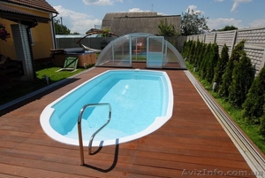  Стекловолоконные бассейны от производителя.