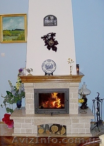 Чавунні монопітні топки Tarnava. каміни.