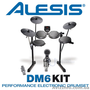performance electronic drumset, Электронная ударная установка Alesis DM6 KIT - <ro>Изображение</ro><ru>Изображение</ru> #3, <ru>Объявление</ru> #872340