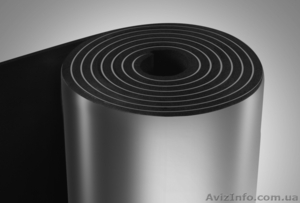 Вспененный каучук в рулонах и листах