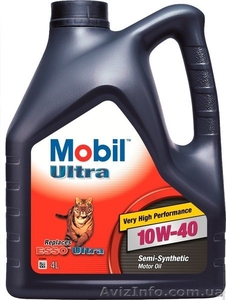 Продам масло полусинтетическое MOBIL ULTRA 10W40 за 370 грн 4 литра - <ro>Изображение</ro><ru>Изображение</ru> #1, <ru>Объявление</ru> #1297633