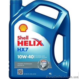 Продам масло полусинтетическое SHELL HELIX HX7 10W40 за 340 грн 4 литра - <ro>Изображение</ro><ru>Изображение</ru> #1, <ru>Объявление</ru> #1297641