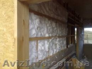 Теплоизоляция,  пеноизол,  утеплить дом,  жидкий пенопласт,  утеплитель