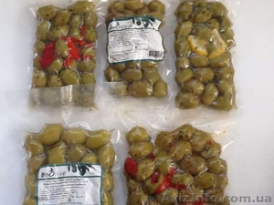ОЛИВКИ зеленые с косточкой в вакуумной упаковке 250 гр 430 гр 1 кг - <ro>Изображение</ro><ru>Изображение</ru> #4, <ru>Объявление</ru> #1473219