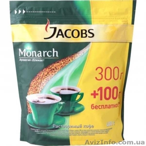 Кофе Якобс Монарх 400 грамм оптом и в розницу - <ro>Изображение</ro><ru>Изображение</ru> #1, <ru>Объявление</ru> #1526413