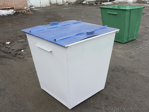 Продам мусорный бак 0,75 м.куб. толщиной 2,0 мм - <ro>Изображение</ro><ru>Изображение</ru> #3, <ru>Объявление</ru> #1546846