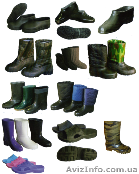 Резиновая обувь оптом! - <ro>Изображение</ro><ru>Изображение</ru> #1, <ru>Объявление</ru> #5782