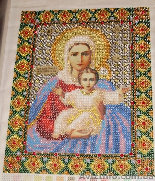 Продам иконы бисером не дорого - <ro>Изображение</ro><ru>Изображение</ru> #3, <ru>Объявление</ru> #103597